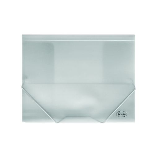 FOROFIS - CARPETA SOLAP. PP A4 TRANS.BLANCO (Ref.91159)