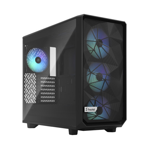FRACTAL DESIGN - FRACTAL CAJA DESIGN MESHIFY 2 LITE RGB CRISTAL TEMPLADO NEGRO LIGHT TINT () (Ref.FD-C-MEL2A-05)