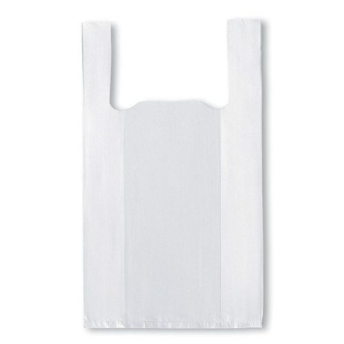 FREIP - BOLSA CAMISETA BLANCA NORMATIVA UNE 35x50 cm PAQUETE de 100 (GALGA 200) (Ref.CTAUNE3550200)