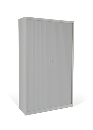 GAPSA - ARMARIO METALICO DE PERSIANA VERTICAL STANDARD 1980x1020x450 mm.
COLOR ESTRUCTURA Y PERSIANA 9006
(No incluye estantes) (Ref.NG1980E)