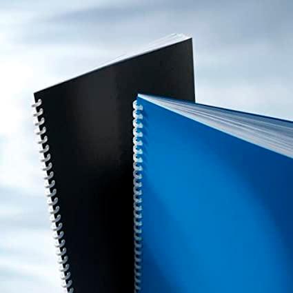 GBC - PORTADA ENCUADERNAR OPAQUE 180 MICRAS A4 PVC NEGRO OPACO -PACK 100U- (Ref.ESP421163)