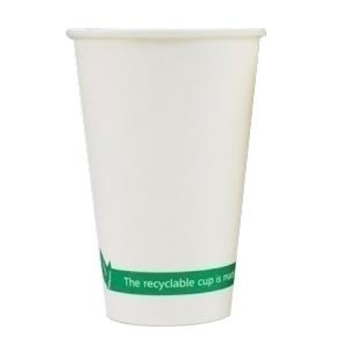 GEMAVI - VASOS CARTON BLANCO 8 OZ CAFE 240 ml. BOLSA DE 50 (B03337) (Ref.GVASOPB8OZ)