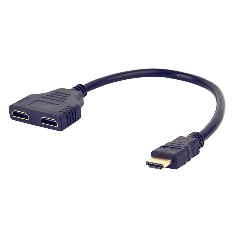 GEMBIRD - Cable Adaptador HDMI(M) a 2xHDMI(H) 0.2Mts (Ref.DSP-2PH4-04)