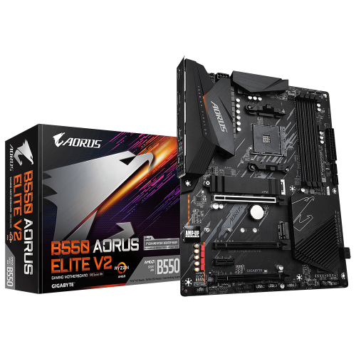 GIGABYTE - B550 AORUS ELITE V2 placa base AMD B550 Zócalo AM4 ATX (Ref.GMB55AEL2-00-G)