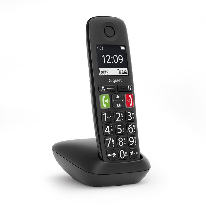 GIGASET - E290 Inalámbrico DECT Duo Negro (Ref.L36852-H2901-D201)