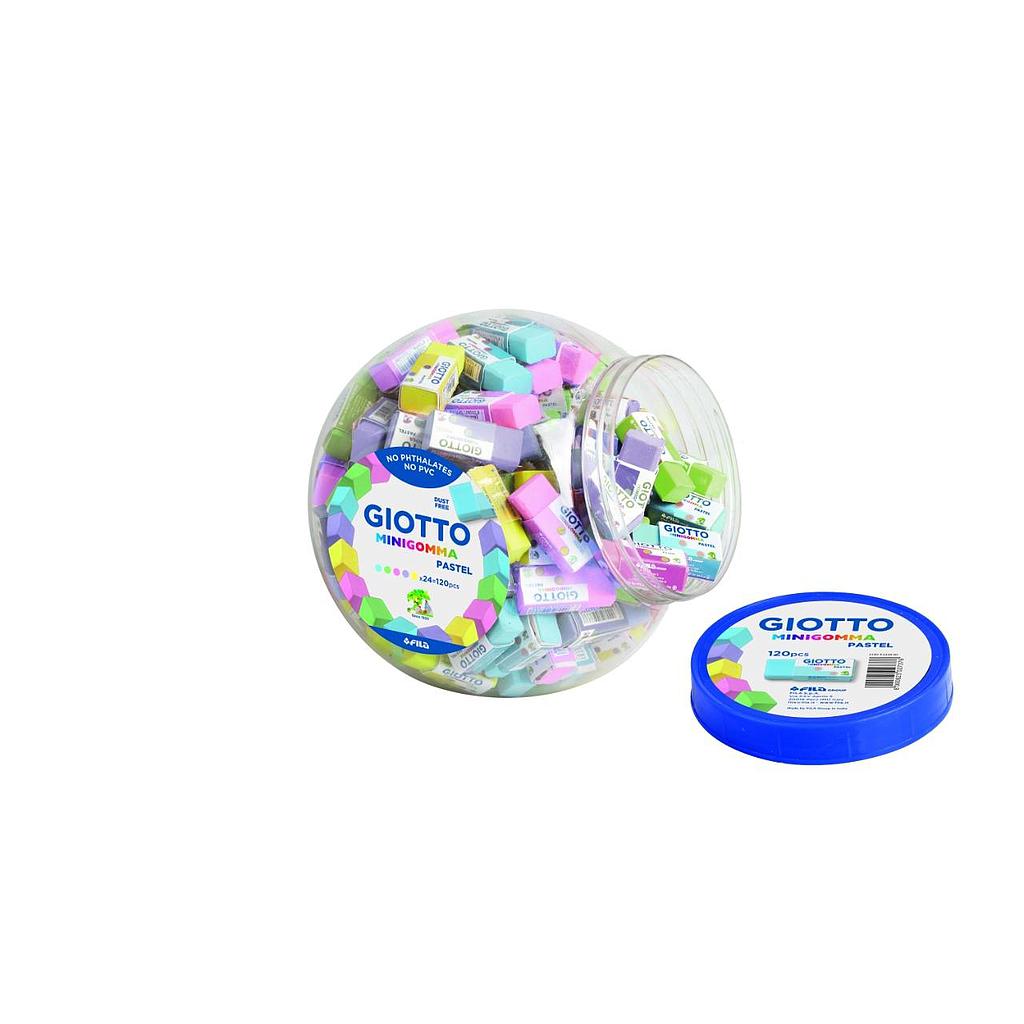 GIOTTO - GOMMA GOMA DE BORRAR LAPIZ PASTEL TARRO -120U- (Ref.F233900)
