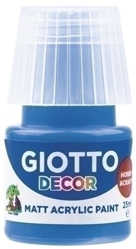 GIOTTO - PINTURA ACRILICA 25 ml (bote) AZUL COBALTO (Ref.F538116)