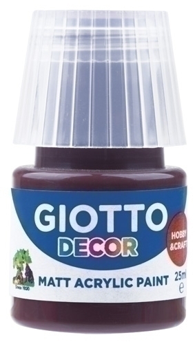 GIOTTO - PINTURA ACRILICA 25 ml (bote) SEPIA (Ref.F538122)