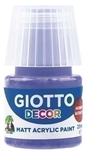 GIOTTO - PINTURA ACRILICA 25 ml (bote) VIOLETA (Ref.F538119)