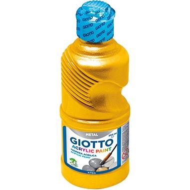 GIOTTO - TÉMPERA ACRÍLICA BOTELLA 250ML ORO (Ref.F53380000)