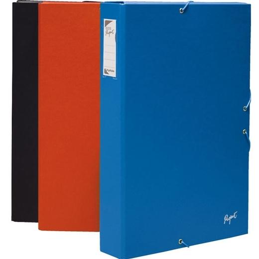 GRAFOPLÁS - CAJA DE PROYECTOS ECOPROJECT FOLIO LOMO 9CM C/SOLAPAS CIERRE CON GOMAS PVC ROJO (Ref.91200951)