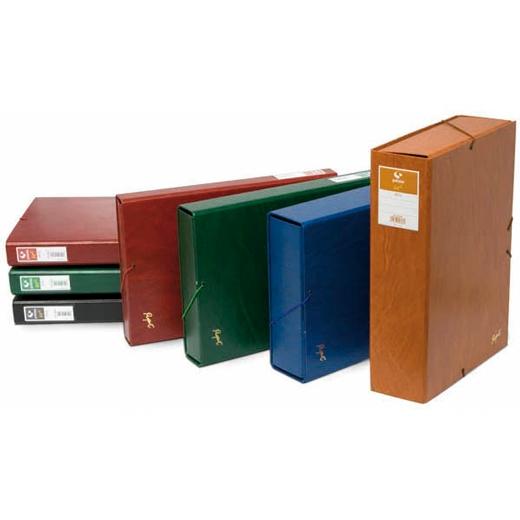 GRAFOPLÁS - CAJA DE PROYECTOS PROJECT LOMO 50MM PVC SOLAPAS CIERRE CON GOMAS FOLIO NEGRO (Ref.91230510)