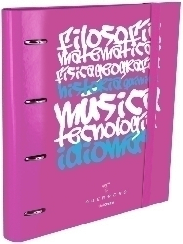 GRAFOPLÁS - CARPEBOOK UNICLASE A4 4AN.100h ROSA (Ref.88102753)
