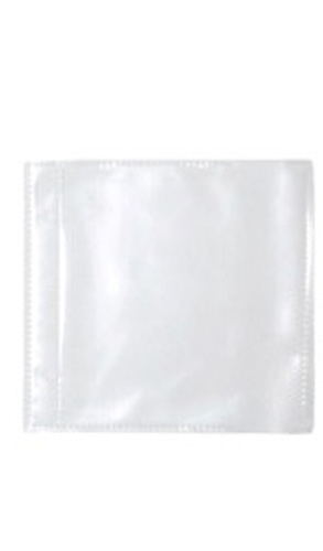 GRAFOPLÁS - FUNDA CD/DVD PP con 2 TALAD. BOLSA DE 10 (110µ) (Ref.13640000)
