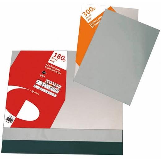 GRAFOPLÁS - LÁMINA ENCUADERNACIÓN A3 PVC 180 MICRAS TRANSLÚCIDO TRANSPARENTE (Ref.4420000)