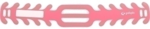 GRAFOPLÁS - SUJETA MASCARILLA SUJETAMASK 218x22 mm. PP ROSA (Ref.85000753)