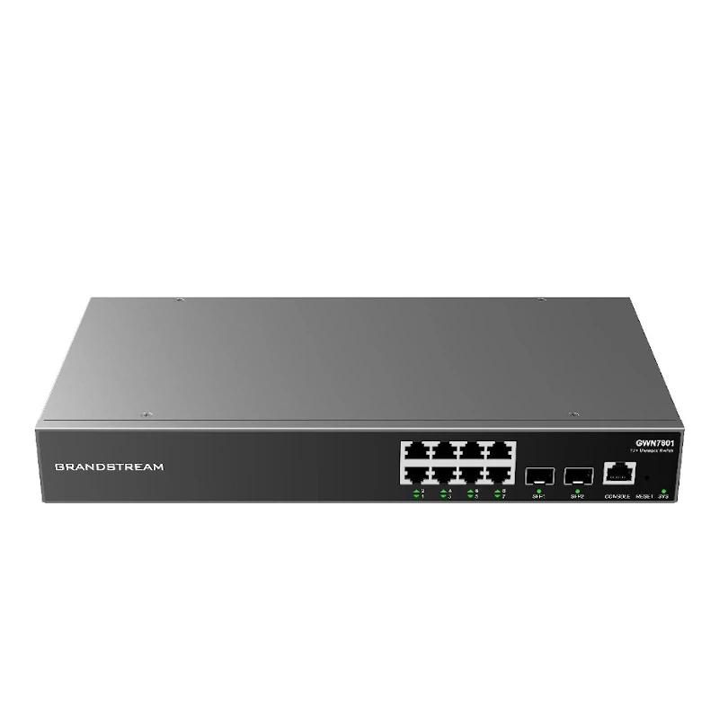 GRANDSTREAM - Switch 8xGbE PoE 2xSFP 120W (Ref.GWN7801P)