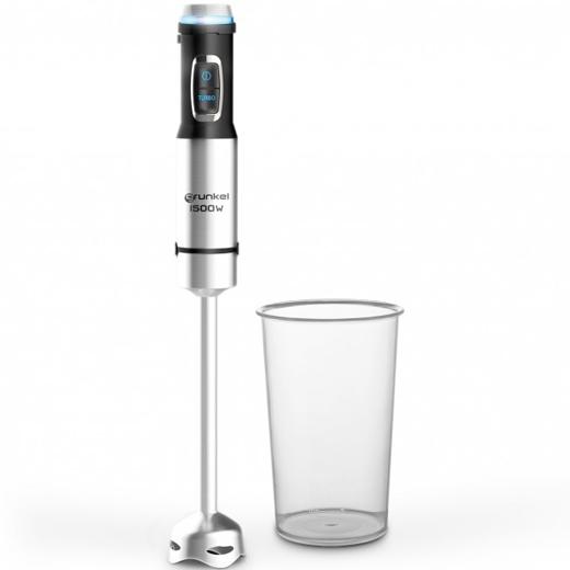GRUNKEL - BATIDORA DE MANO 1500W NEGRO Y ACERO (Ref.MP-1500TITANXL)