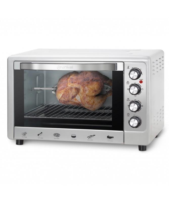 GRUNKEL - HORNO DE SOBREMESA 48 LITROS 2200W PLATA (Ref.HR-48SILVERRUSTI)