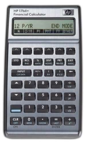 HEWLETT-PACKARD - CALCULADORA FINANCIERA HP 22 DIGITOS 17BII PLUS (2 Lineas) (Ref.HP-17BIIPLUS/B17)