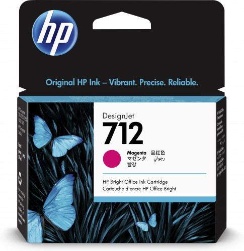 HP - CARTUCHO GRAN FORMATO TINTA 712 MAGENTA () (Ref.3ED68A)
