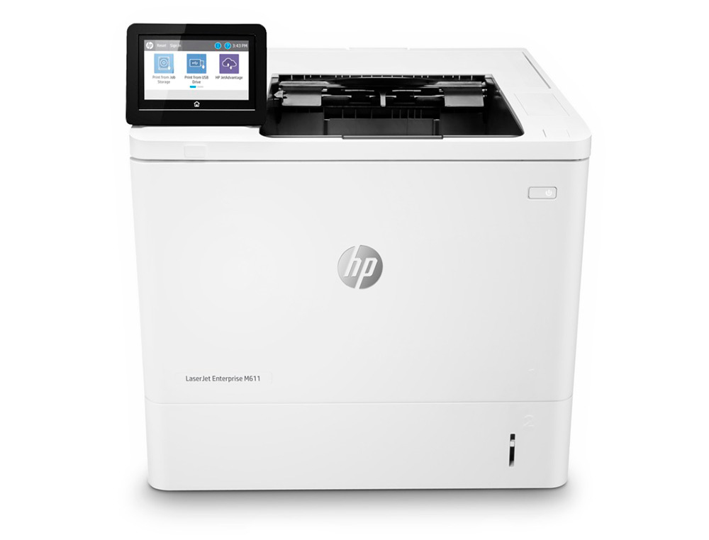 HP - IMPRESORA LASERJET ENTERPRISE M611DN MONOCROMO LASER DOBLE CARA 65 PPM WIFI BANDEJA ENTRADA 550 HOJAS (Ref.7PS84A)