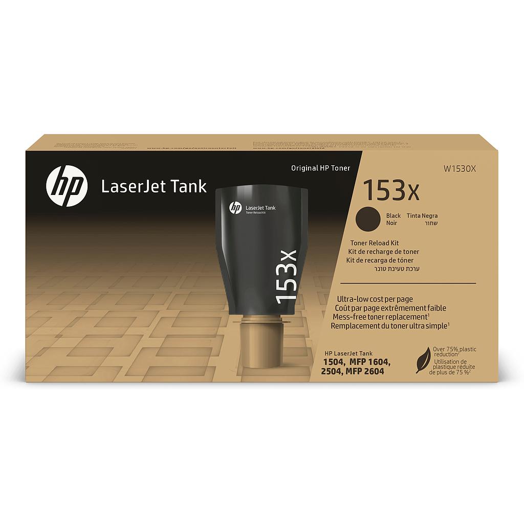 HP - Kit de recarga de Toner 153X para laserJet Tank (Ref.W1530X)