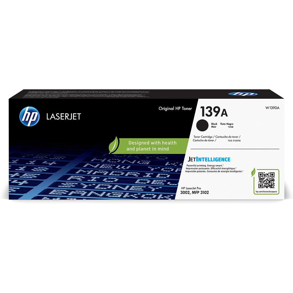 HP - Toner 139A Negro para laserJet Pro 3001/3002 (Ref.W1390A)