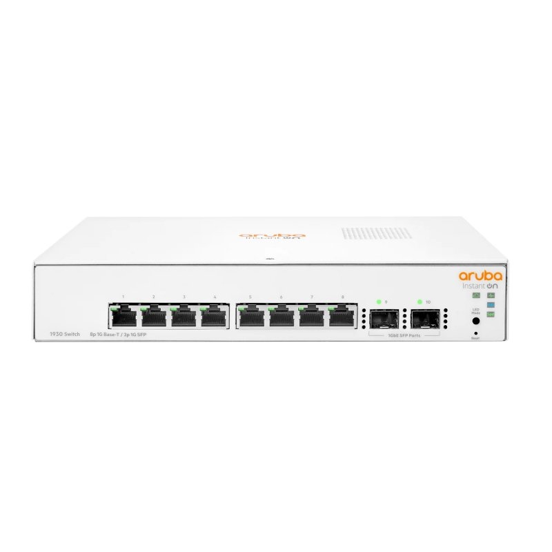 HPE ARUBA - Aruba Instant On 1930 8xGbE 2xSFP Switch 1U (Ref.JL680A)