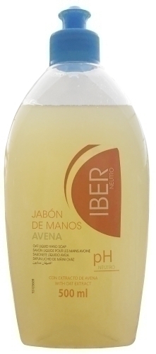 IBER - JABON DE MANOS AVENA PELICANO 500 ML. (Ref.Q06058)