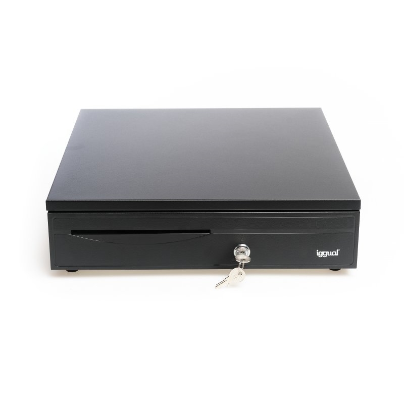 IGGUAL - Cajón Portamonedas IRON-30 42cm 5+5 negro (Ref.IGG316351)