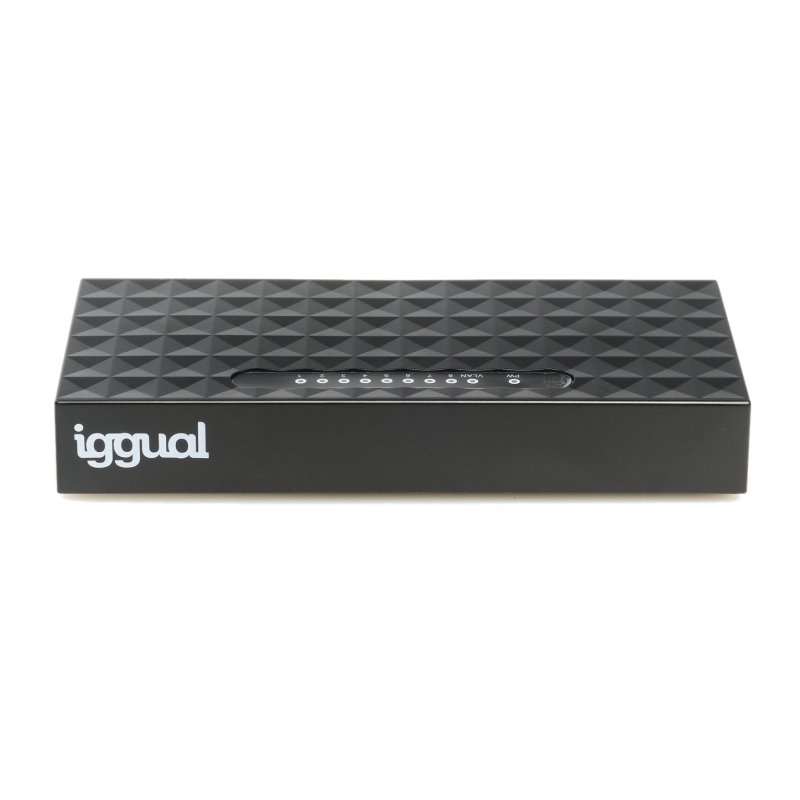 IGGUAL - GES8000 Gigabit Ethernet Switch 8x1000 Mbps (Ref.IGG316696)