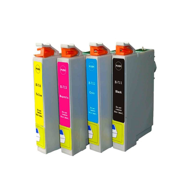 INKOEM - Cartucho Compatible Epson T0712 Cian (Ref.M-T0712)