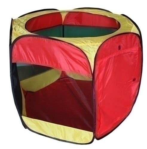 JIM SPORTS - CASA JUEGOS DE PSICOMOTRICIDAD NYLON HEXAGONAL 100x100x75 cm (Ref.9638)