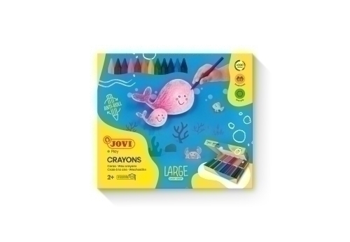 JOVI - CERAS HEXAGONAL CAJA DE 300 SURTIDAS (Ref.909)