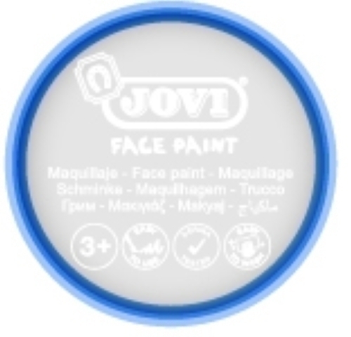 JOVI - MAQUILLAJE CREMA FACE PAINT BOTE de 8 ml CAJA de 6 BLANCO (Ref.17101)