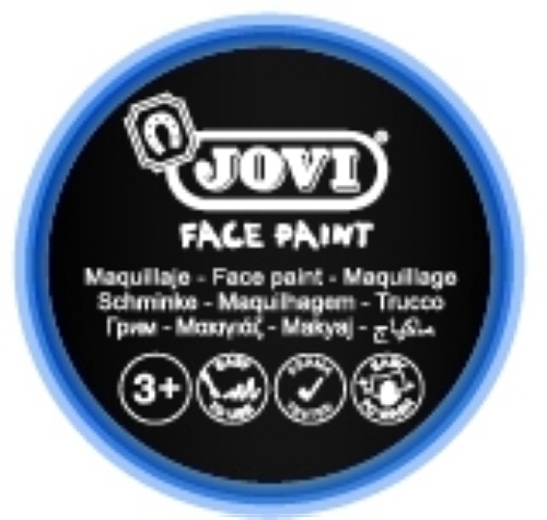 JOVI - MAQUILLAJE CREMA FACE PAINT BOTE de 8 ml CAJA de 6 NEGRO (Ref.17115)