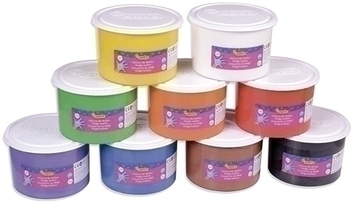 JOVI - PINTURA de DEDOS 500 ml (bote) MAGENTA (Ref.56108)