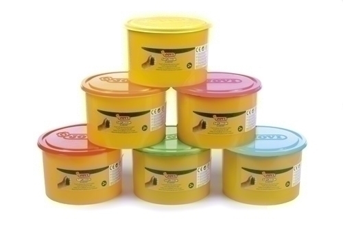 JOVI - PLASTILINA BLANDIVER SOFT DOUGH 460 gr. AMARILLO (Ref.46002)
