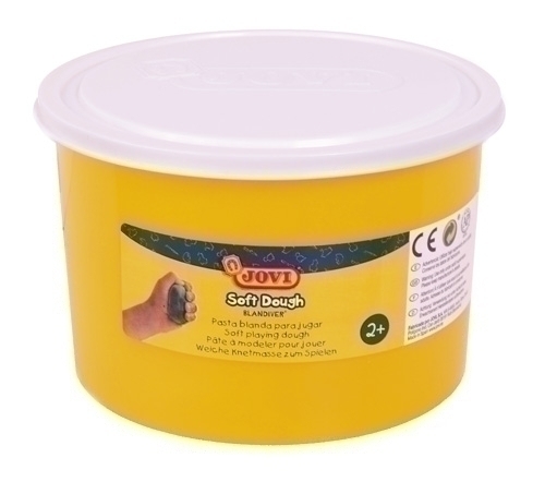 JOVI - PLASTILINA BLANDIVER SOFT DOUGH 460 gr. BLANCO (Ref.46001)