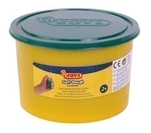 JOVI - PLASTILINA BLANDIVER SOFT DOUGH 460 gr. VERDE (Ref.46004)
