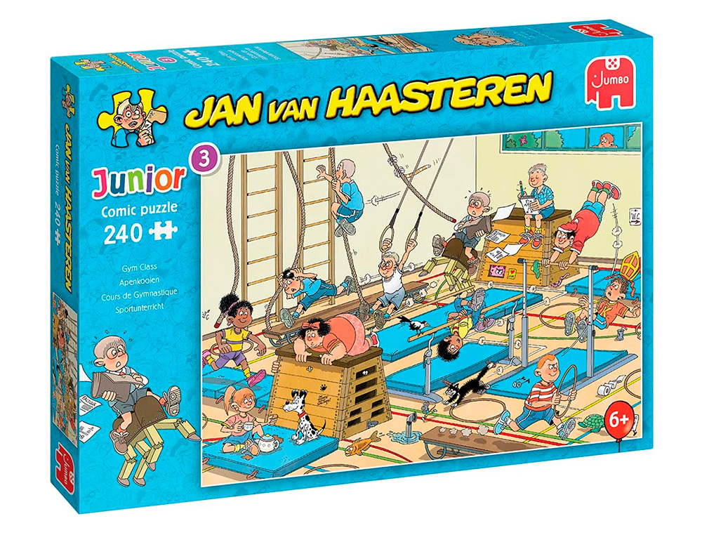 JUMBO - PUZLE JAN VAN HAASTEREN CLASE DE GYM 240 PIEZAS PIEZAS (Ref.20060)