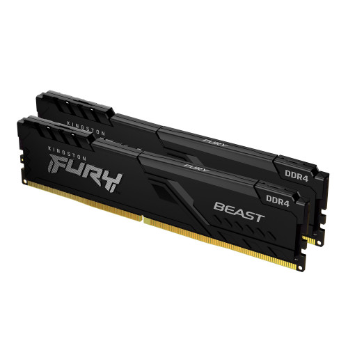 KINGSTON - Technology FURY Beast módulo de memoria 16 GB 2 x 8 GB DDR4 3600 MHz (Ref.KF436C17BBK2/16)