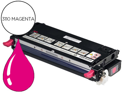 DELL - Toner Laser ORIGINALES 3110CN MAGENTA - 4000 PAG (Ref.3110 MAGENTA (4k))