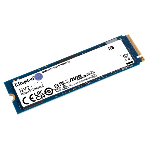 KINGSTON - Technology NV2 M.2 1000 GB PCI Express 4.0 NVMe (Canon L.P.I. 5,45€ Incluido) (Ref.SNV2S/1000G)