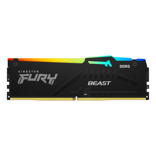 KINGSTON - MEMORIA FURY BEAST RGB DDR5 32GB 5600MT/S CL40 KF (Ref.KF556C40BBA-32)