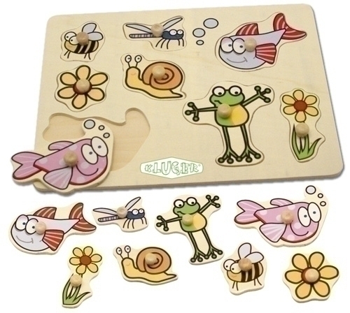 KLUGER - JUEGO ENSARTE 8 PIEZAS BOSQUE ACUATICO (Ref.D11016)