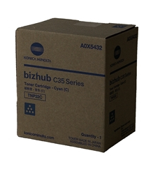 KONICA MINOLTA - Toner BIZHUB C35 CYAN/ (Ref.A0X5432)