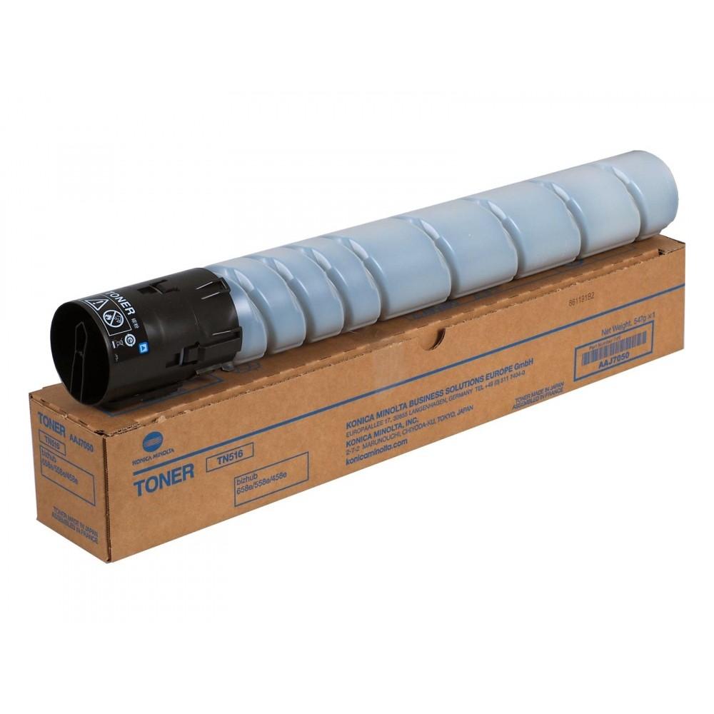 KONICA MINOLTA - TONER NEGRO BIZHUB 458E, 558E, 658E - TN-516 (Ref.AAJ7050)