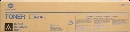 KONICA MINOLTA - TONER TN-314K BIZHUB C353/355 NEGRO 26.000 PAG. (Ref.TN314K)
